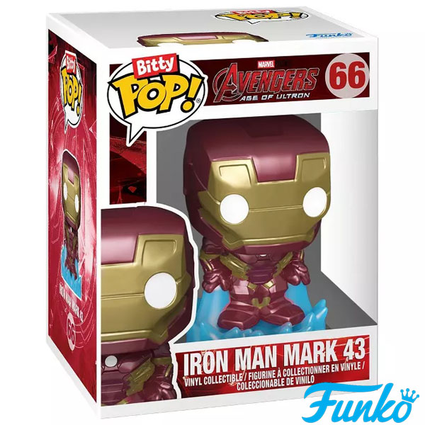 Funko Bitty Pop! Bitty Bot Hulkbuster with Iron Man Figure